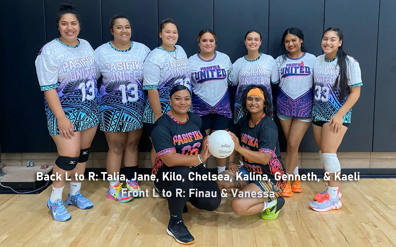 Pasifika United women's volleyball team